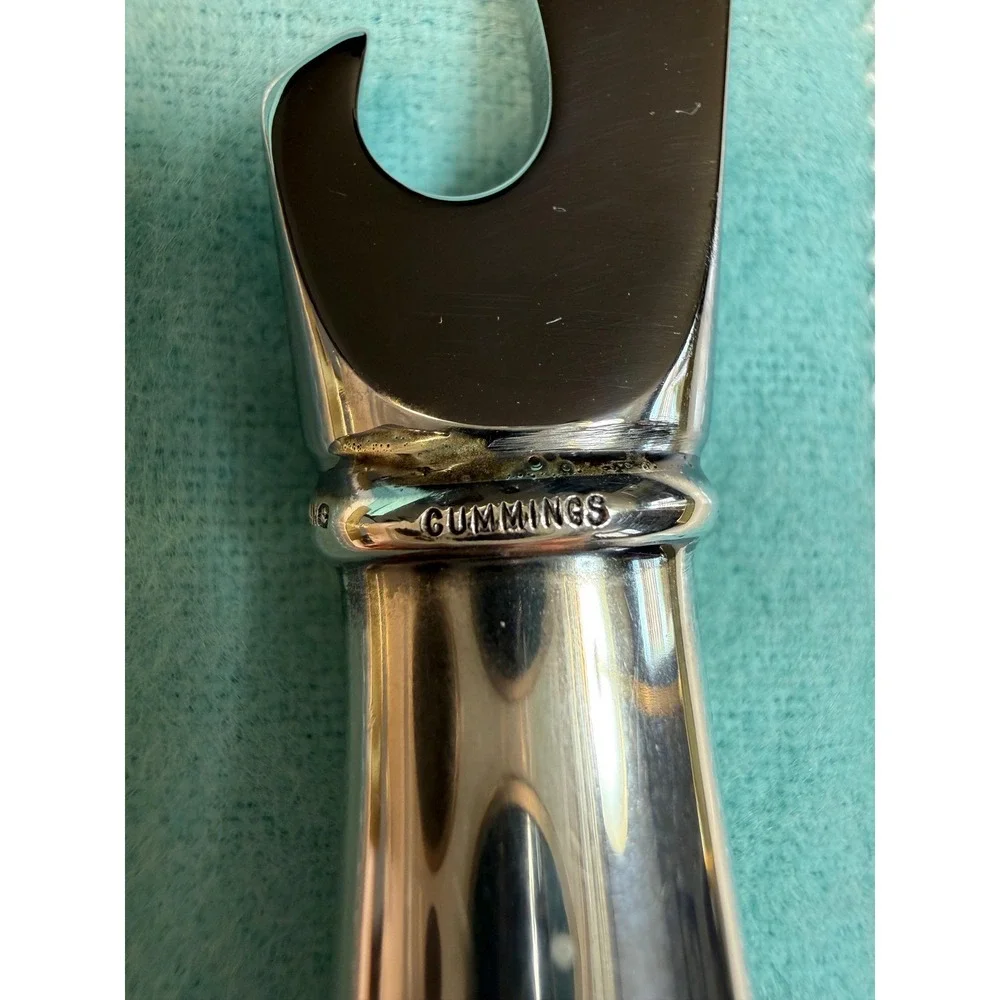 Tiffany & Co Sterling Silver Modern Shell Bar Knife Angela Cummings w/ Box